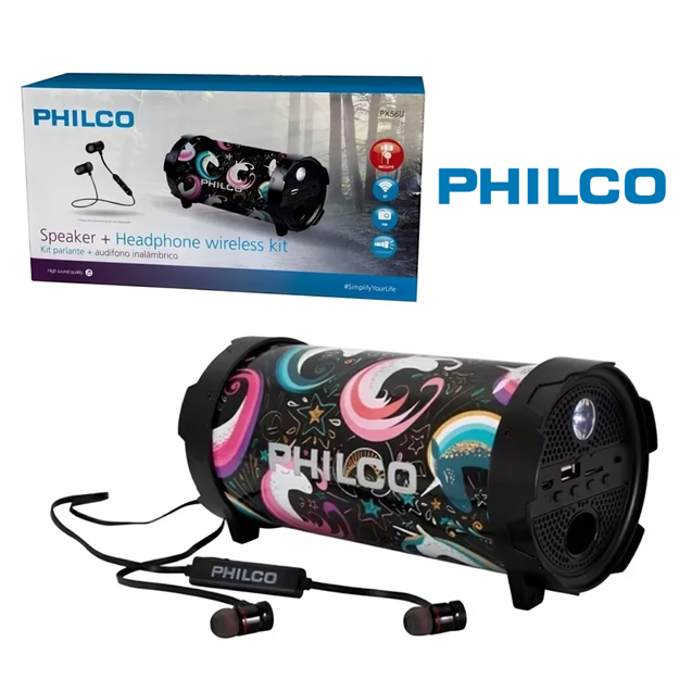 BAZUCA UNICORNIO CON AUDIFONOS