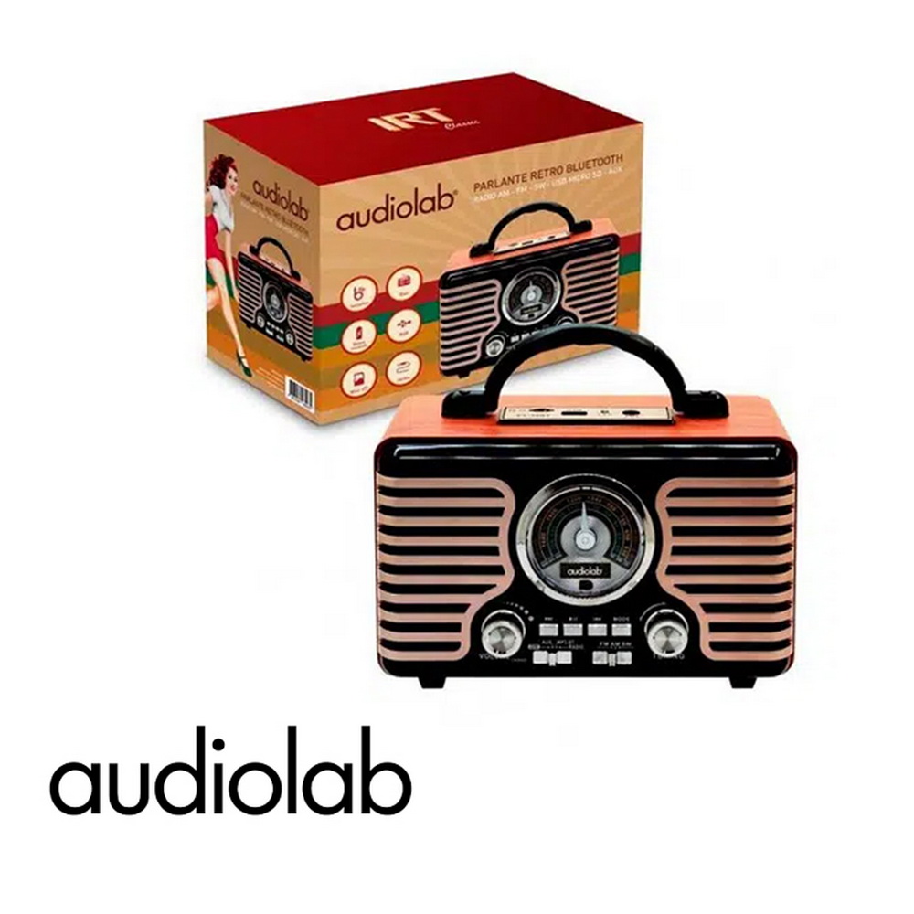 PARLANTE RETRO BT