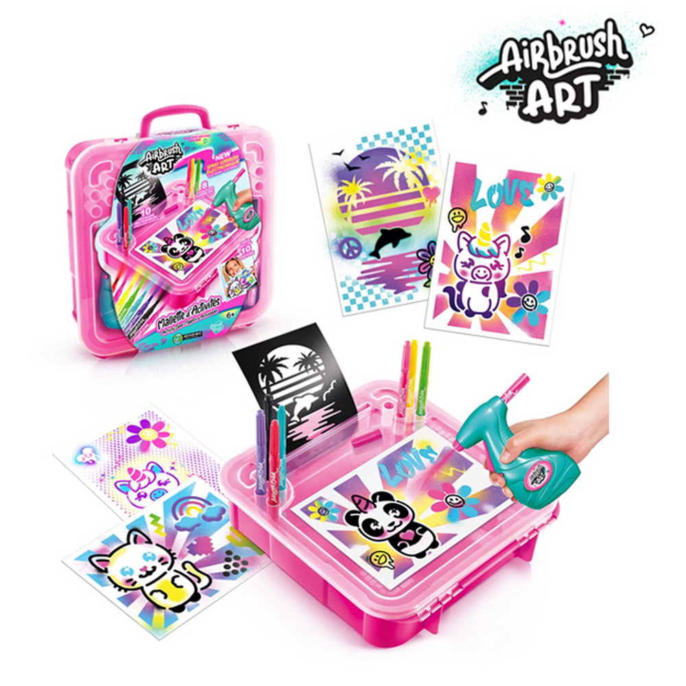 MALETA DE ARTE CON AEROGRAFO