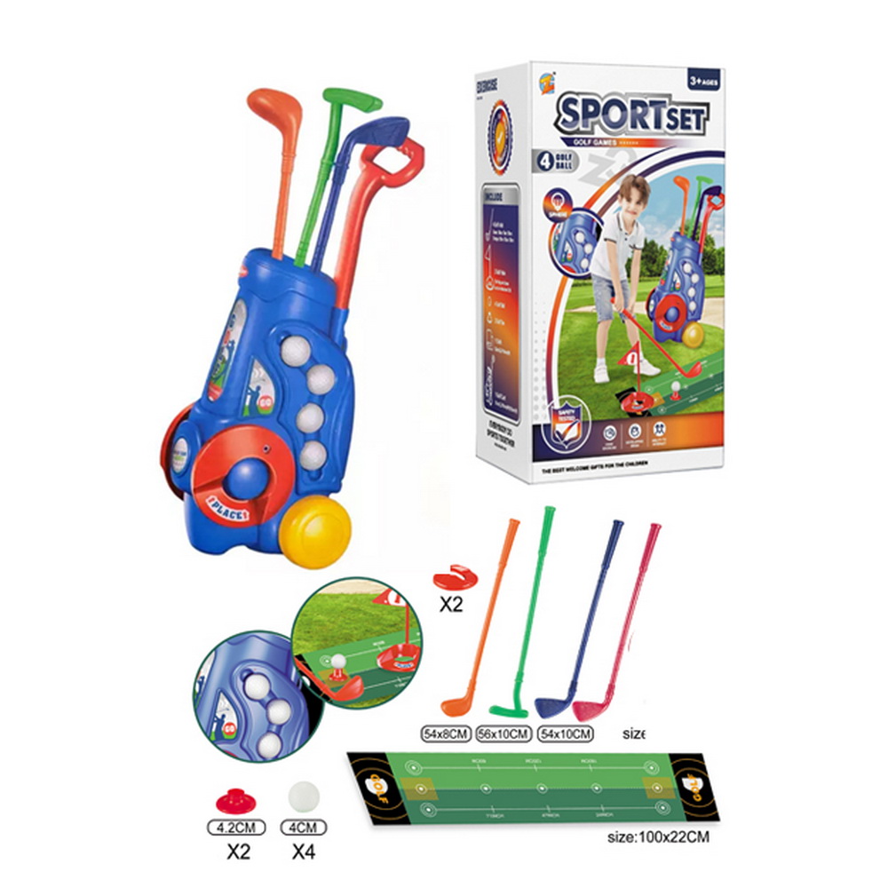 JUEGO GOLF CON CARRITO